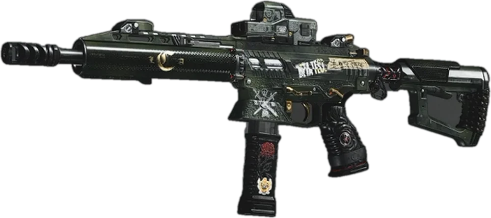 ISO Nightshade submachine gun as built by JoeDeceives
